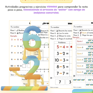 Aprendiendo a Restar - Matemáticas
